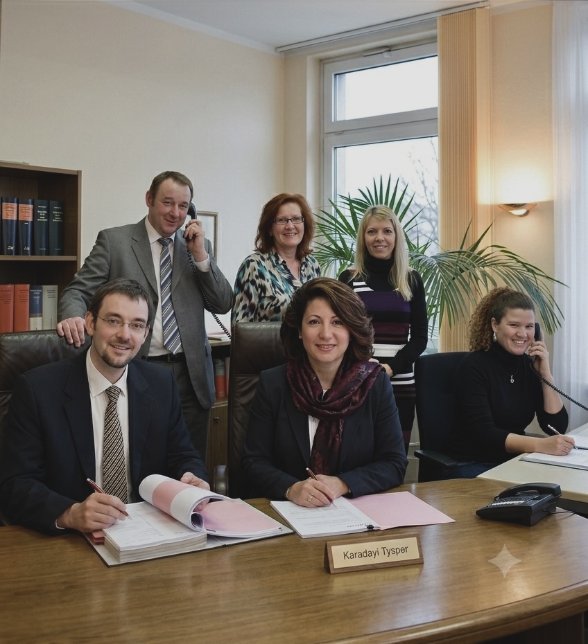 Das Team der Rechtsanwältin F. Karadayi Tysper